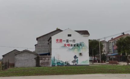 涪陵区新农村墙绘